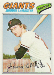 1977 Topps Baseball Cards      151     Johnny LeMaster